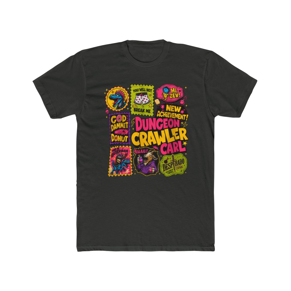 Dungeon Crawler Carl God Damnit Donut Graphic - alternate angle 5, merchandise