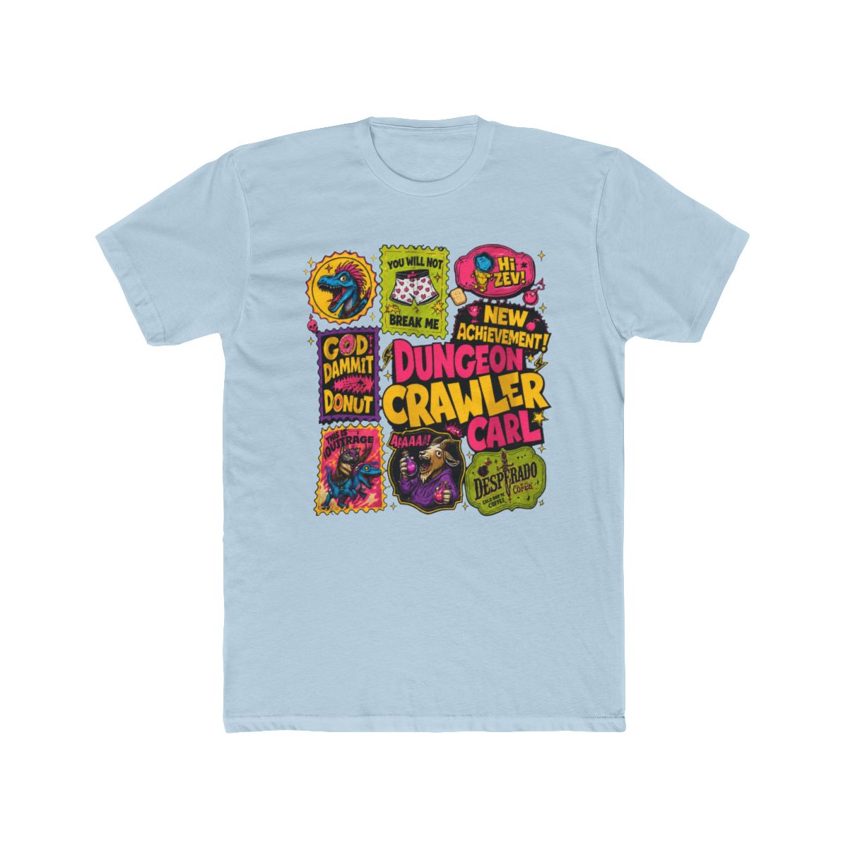 Dungeon Crawler Carl God Damnit Donut Graphic