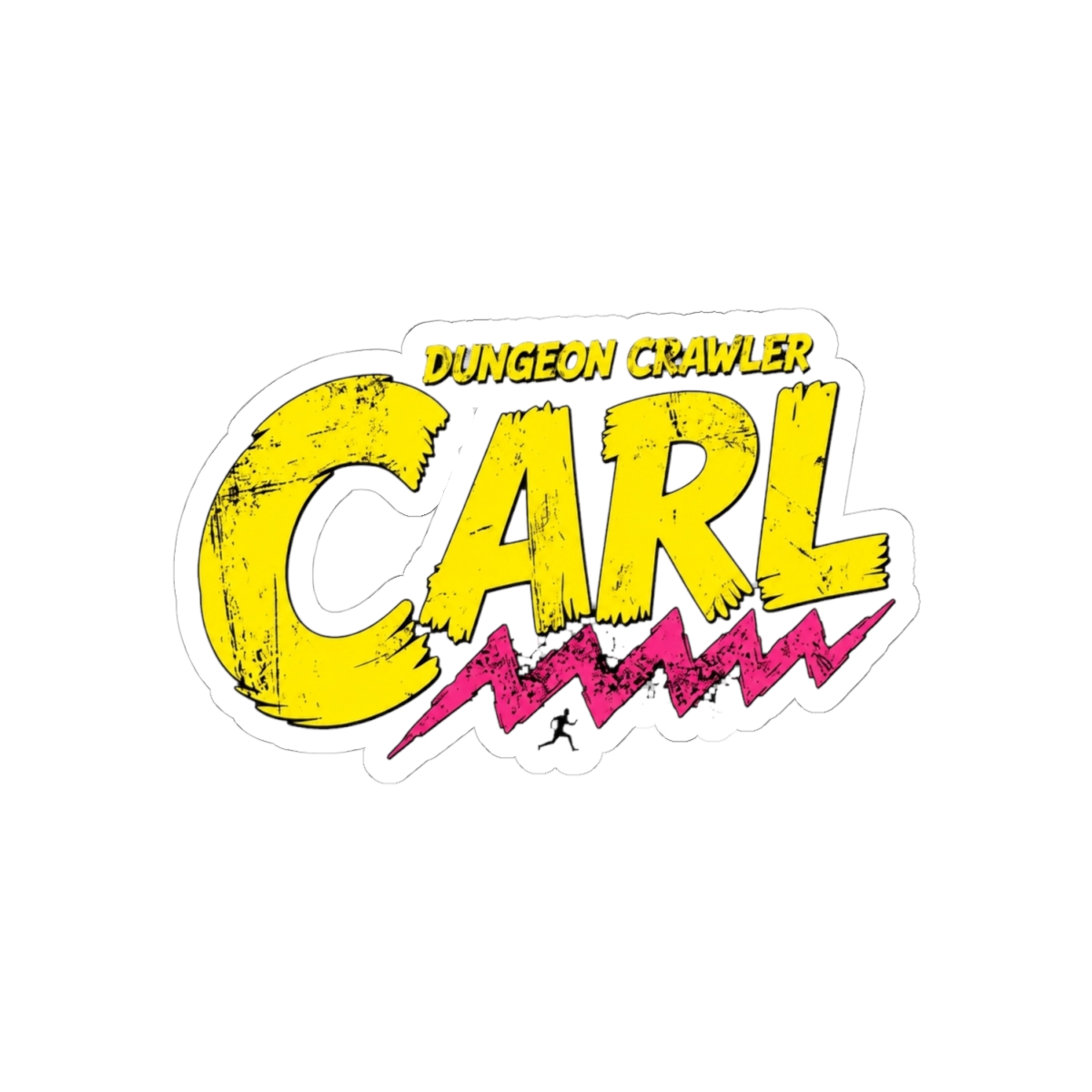 Dungeon Crawler Carl - Brush Typography & Neon Pulse - alternate angle 1, merchandise