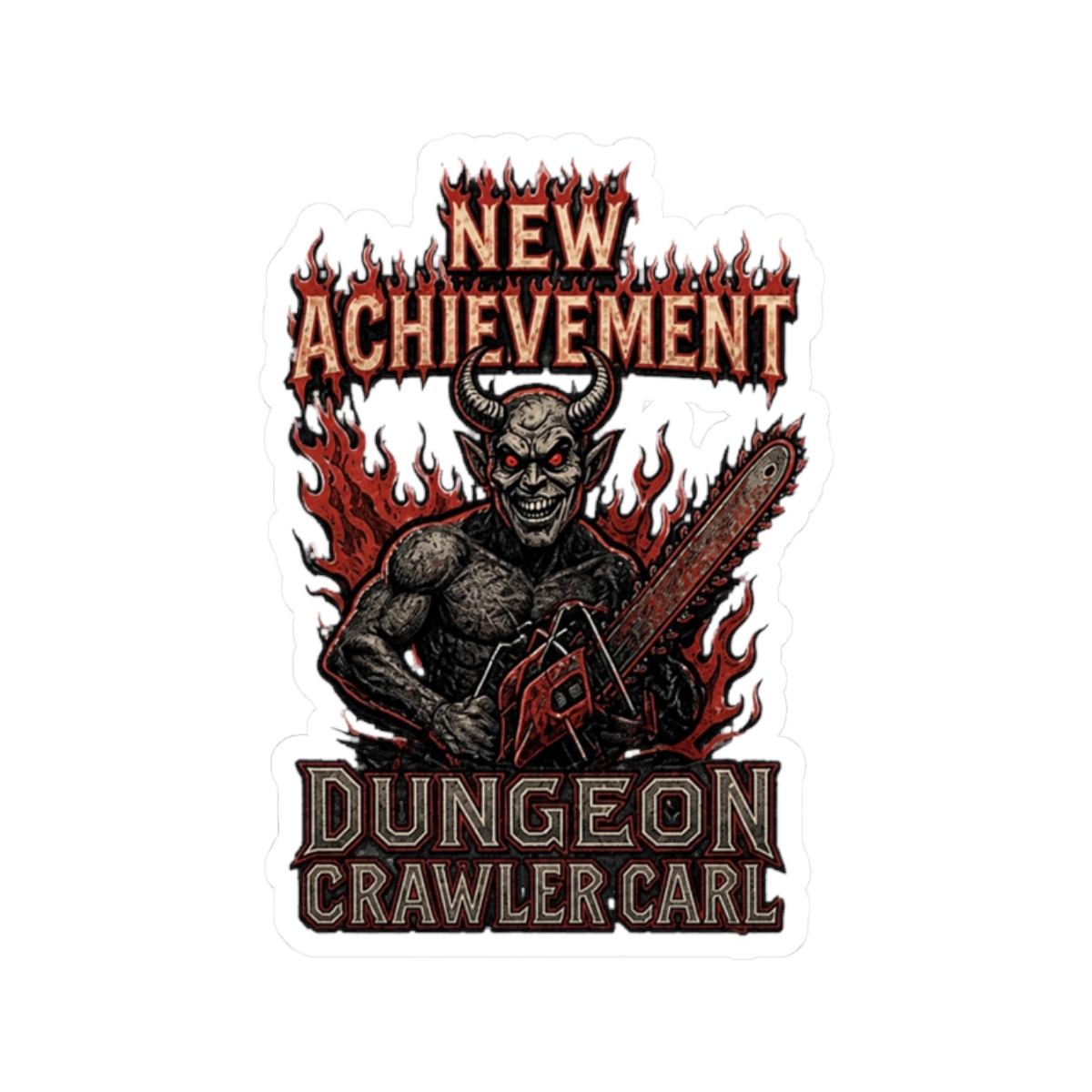 New Achievement Stamp - Dungeon Crawler carl - alternate angle 3, merchandise