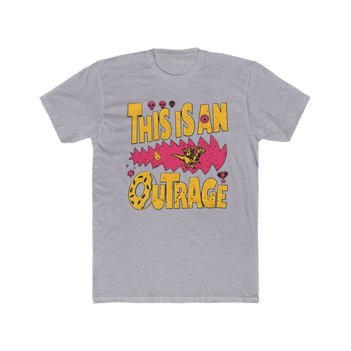 This Is An Outrage Comfort Colors Dungeon Crawler | Dungeon Crawler Carl - alternate angle 5, merchandise