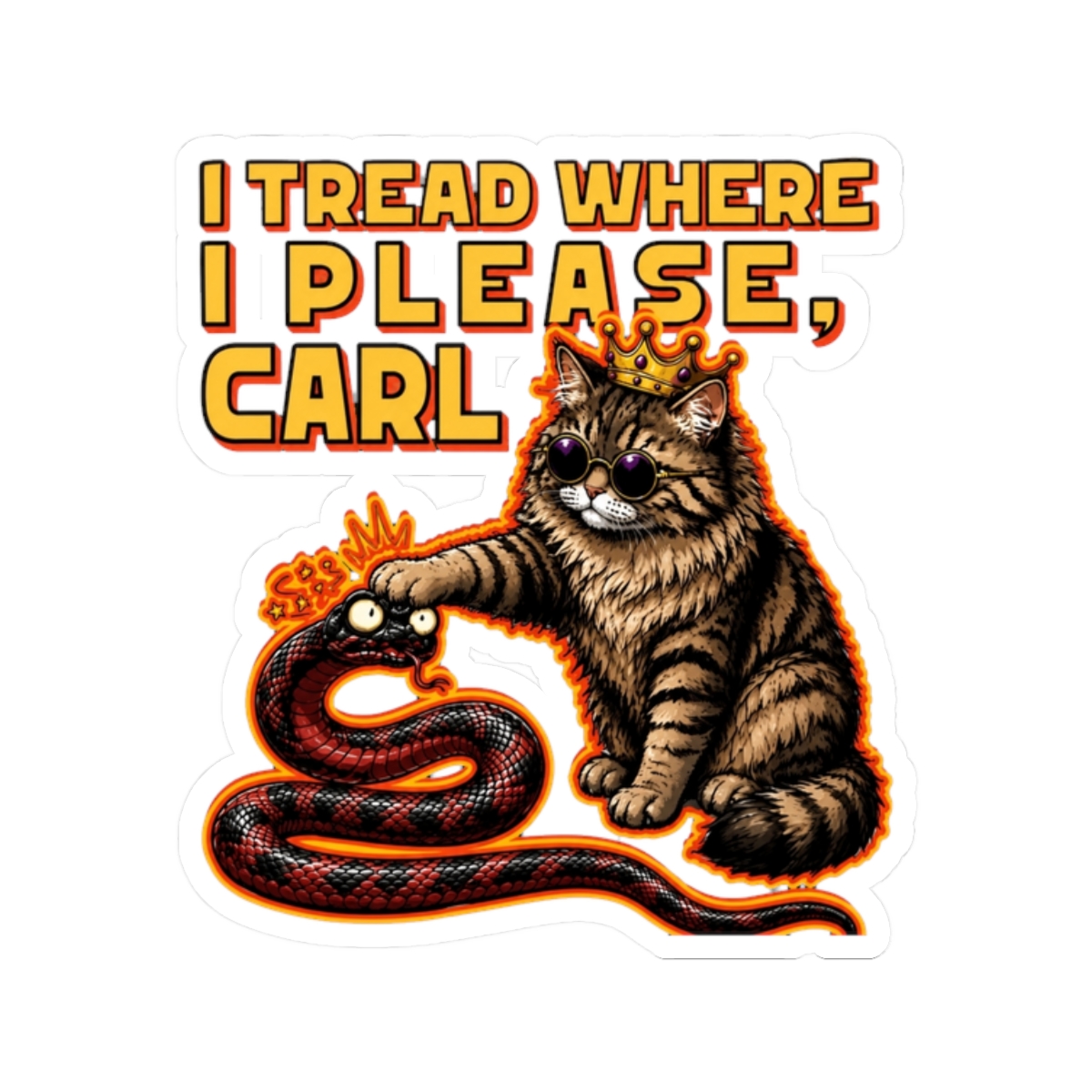 Dungeon Crawler Carl, Princess Donut - I Tread where I please, Carl - alternate angle 3, merchandise