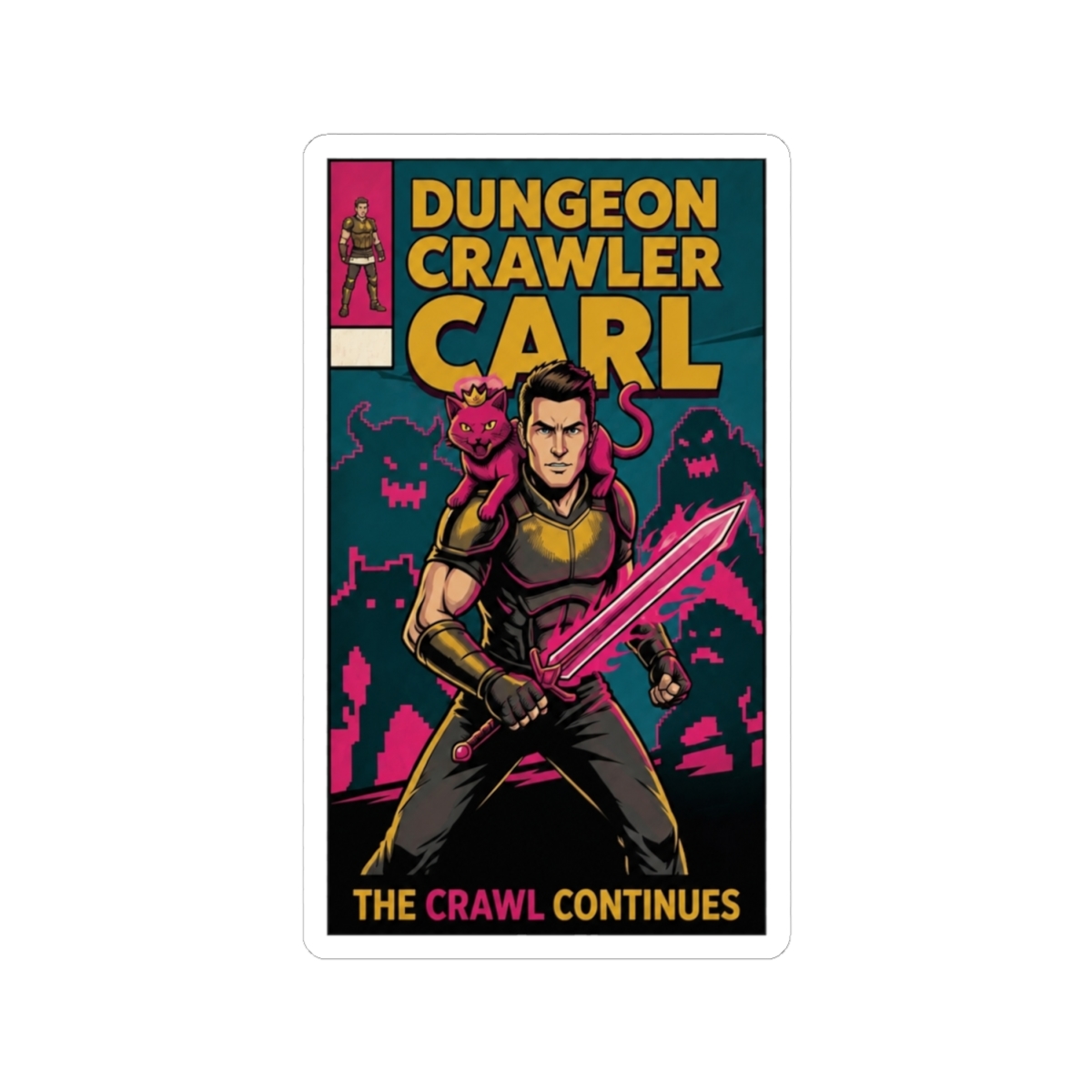 Dungeon Crawler Carl - The Crawl Continues Comic Art - alternate angle 1, merchandise