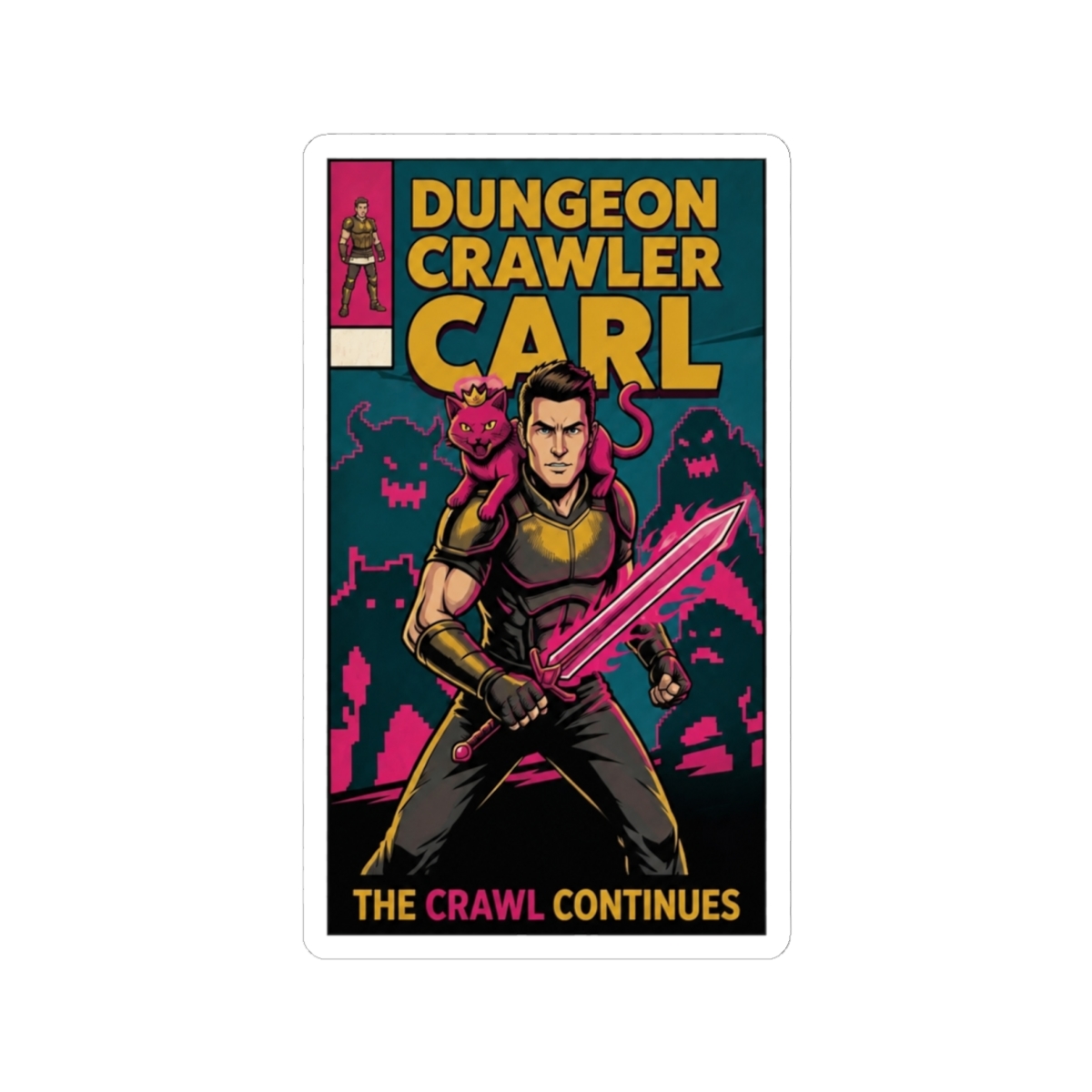 Dungeon Crawler Carl - The Crawl Continues Comic Art - alternate angle 2, merchandise