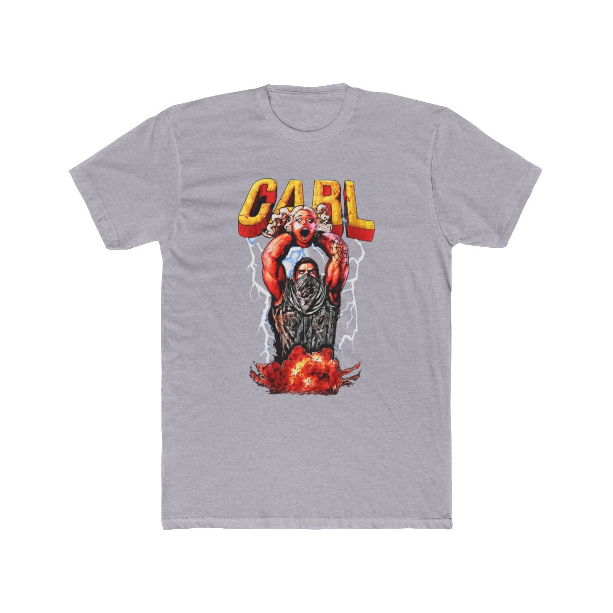 Dungeon Crawler Carl Lightning Carl Portrait T Shirt - alternate angle 3, merchandise