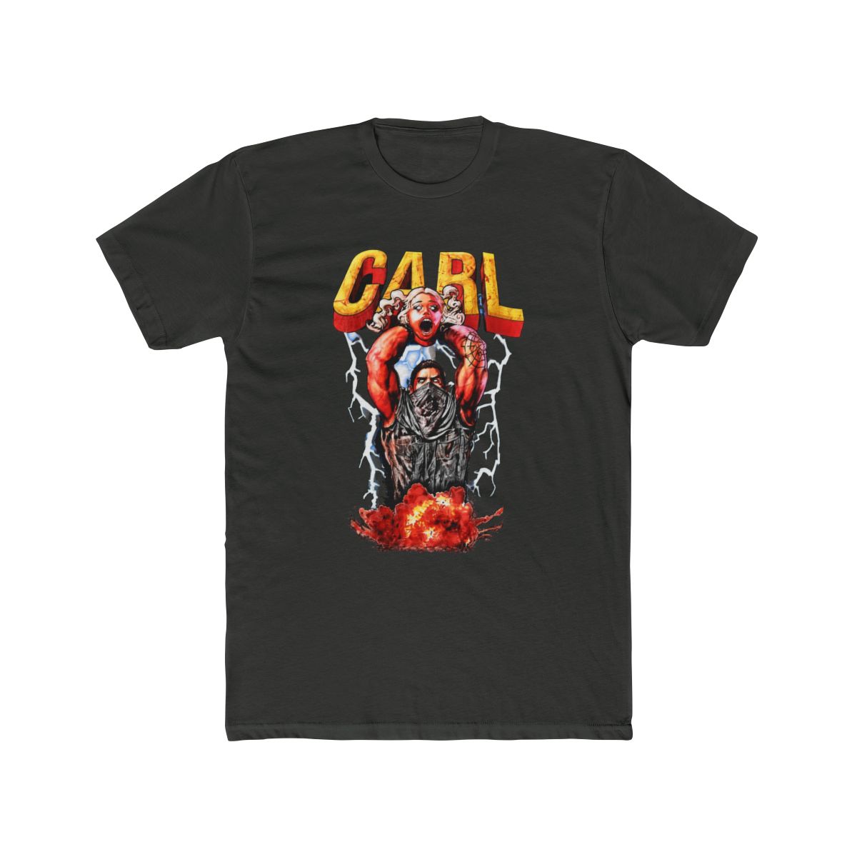 Dungeon Crawler Carl Lightning Carl Portrait T Shirt - alternate angle 5, merchandise