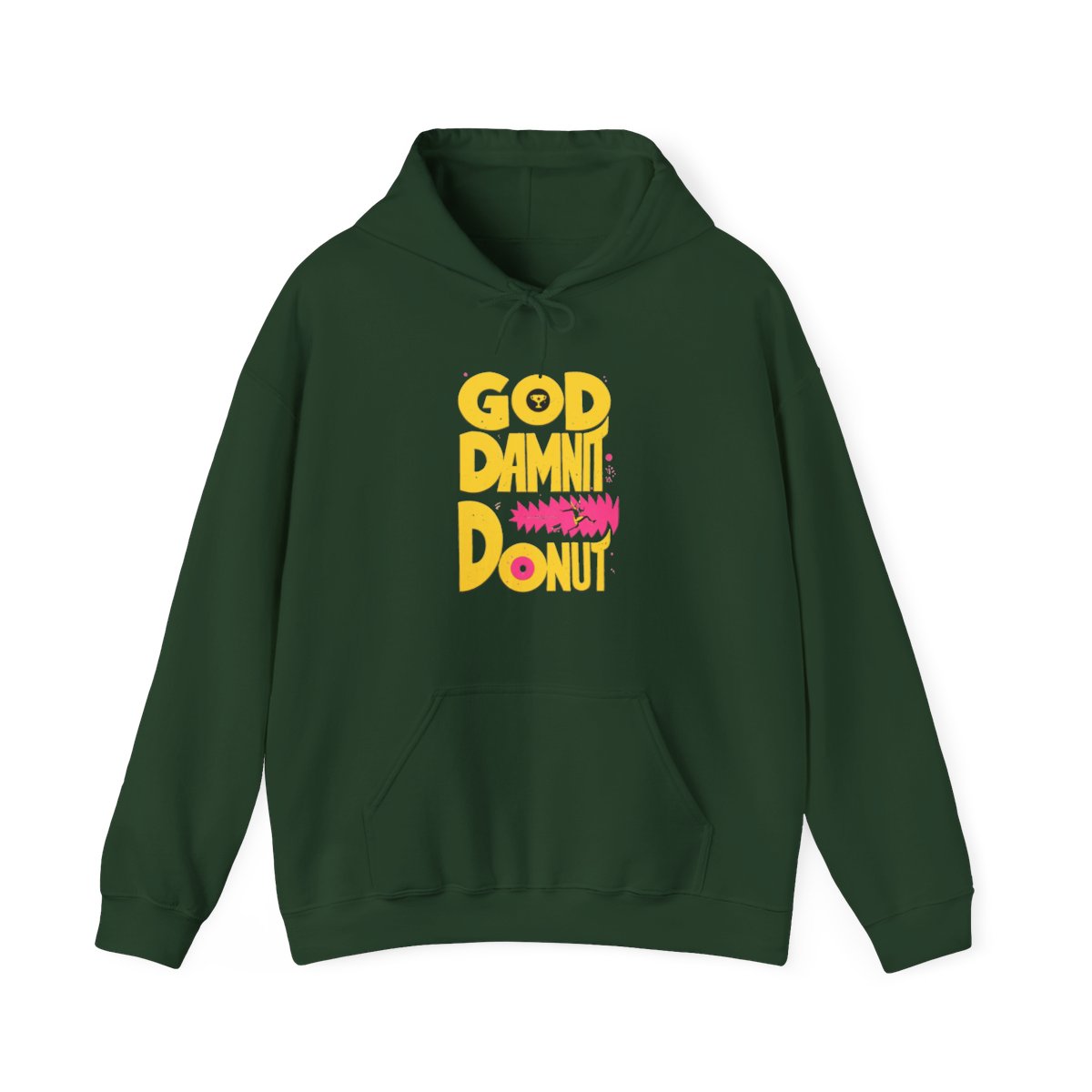 Dungeon crawler carl god damnit donut shirt, hoodie, sweater, long sleeve and Hoodie - alternate angle 5, merchandise