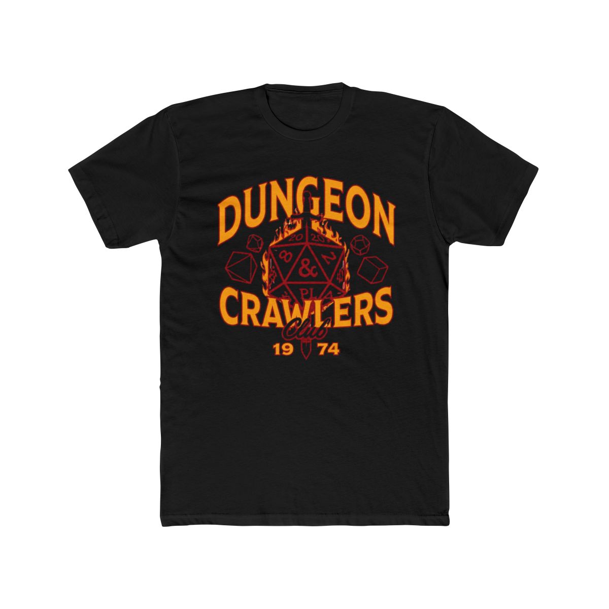 Dungeons & Dragons Dungeon Crawlers Club T Shirt | Dungeon Crawler Carl - alternate angle 3, merchandise